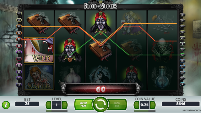Бонусная игра Blood Suckers 4