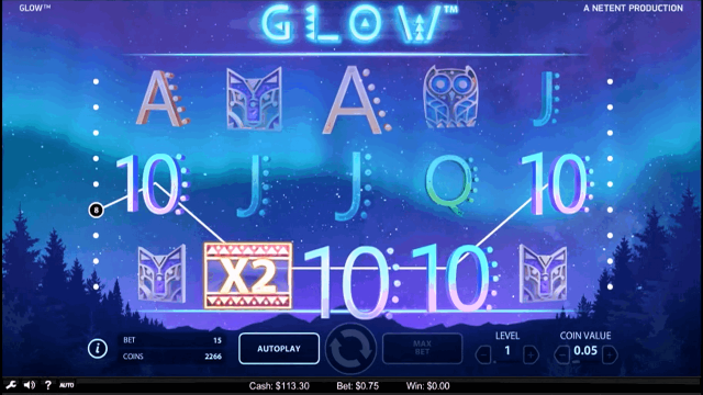 Игровой интерфейс Glow 10