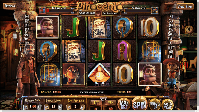 Бонусная игра Pinocchio 6