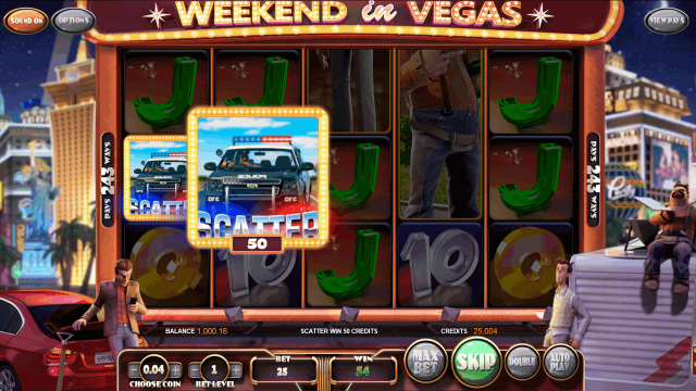 Бонусная игра Weekend In Vegas 1