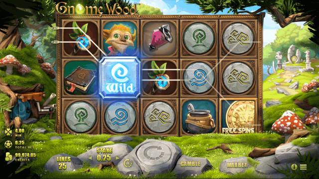 Бонусная игра Gnome Wood 3