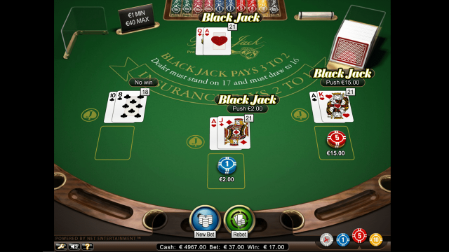 black jack игра на деньги